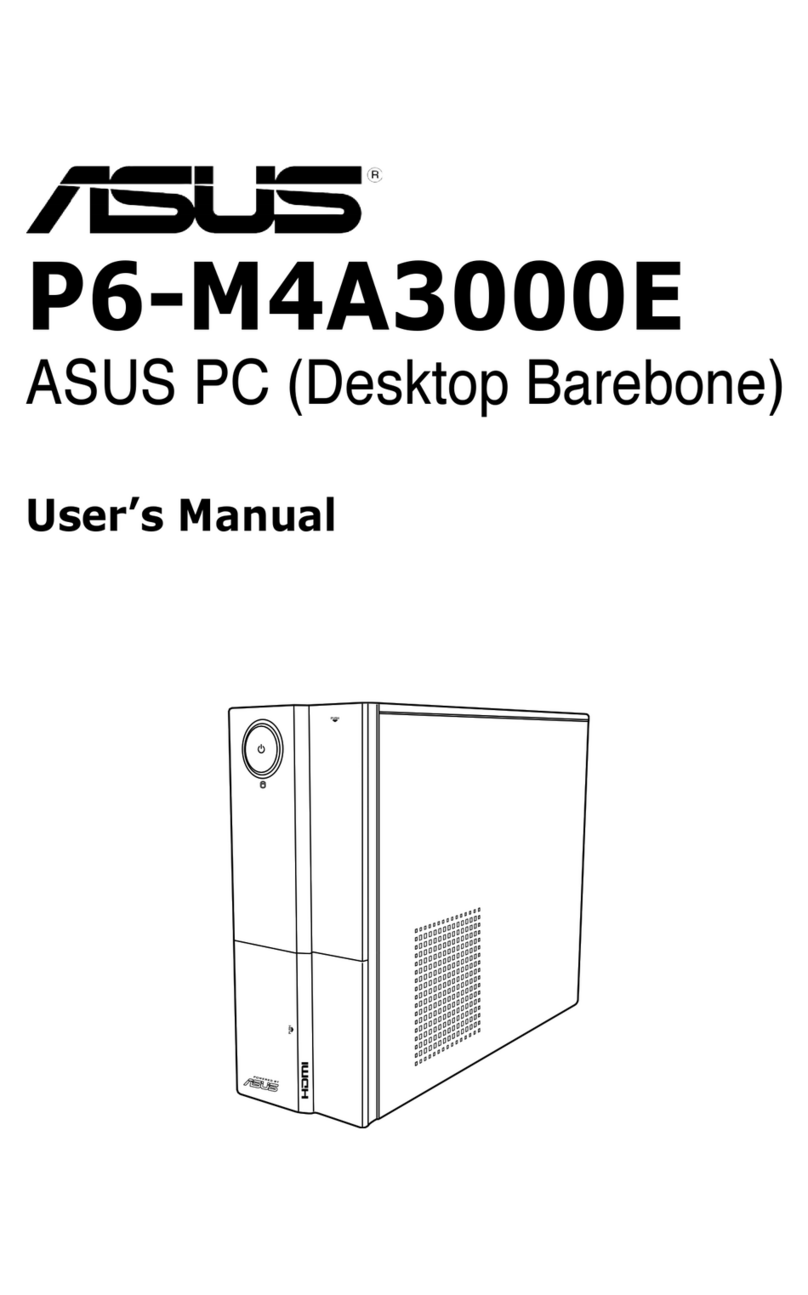 Asus P6-M4A3000E User manual