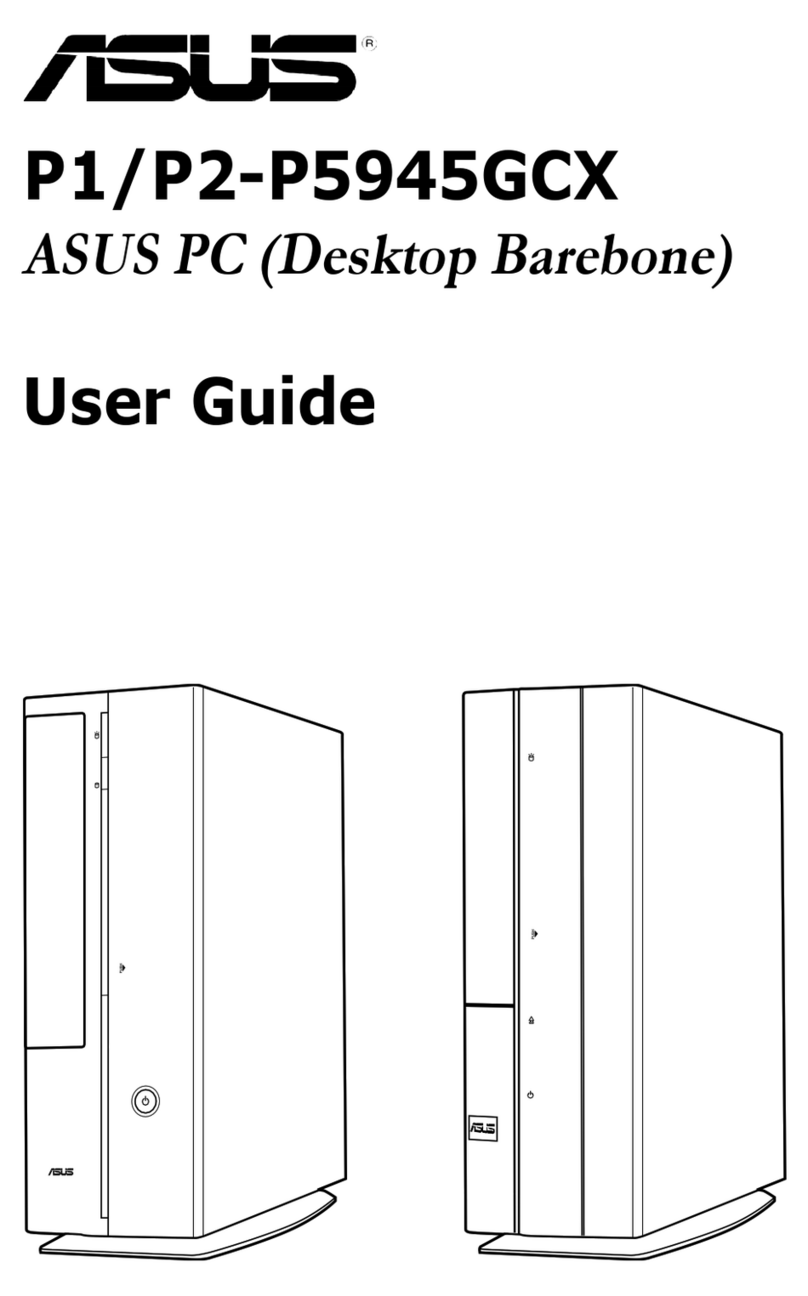 Asus P1-P5945GCX User manual