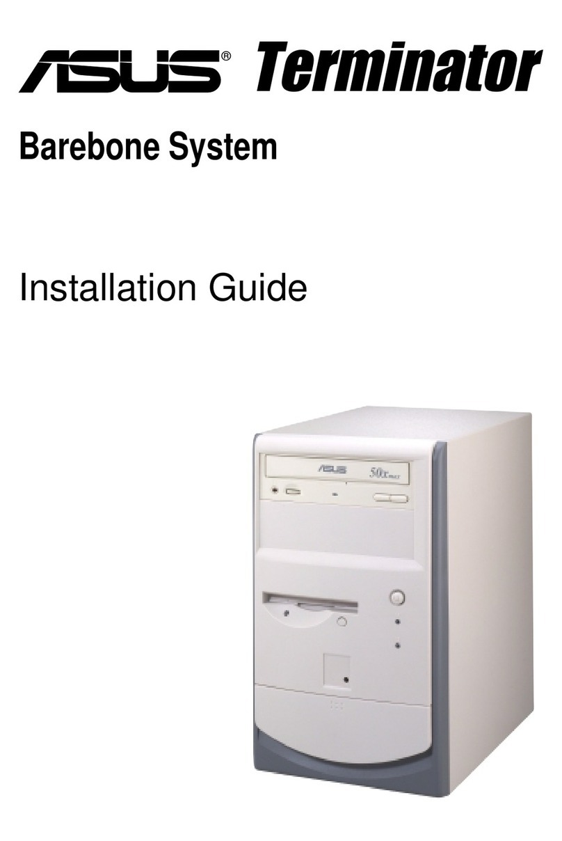 Asus Terminator P-III User manual