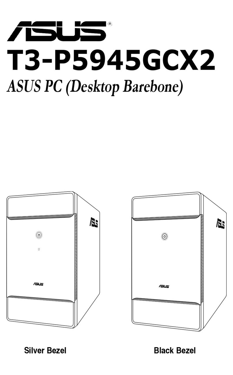 Asus T3-P5945GCX2 User manual