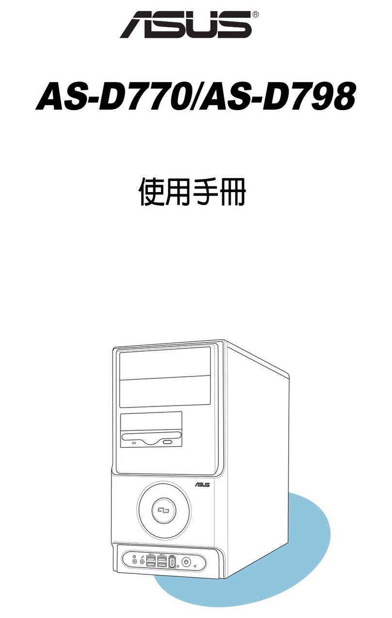 Asus AS-D798 User manual Asus AS-D798 User manual