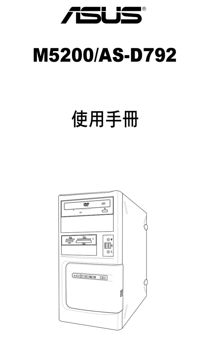 Asus AS-M5200 User manual Asus AS-M5200 User manual