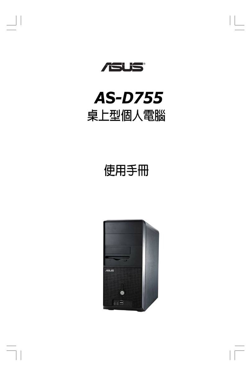 Asus AS-D755 User manual Asus AS-D755 User manual