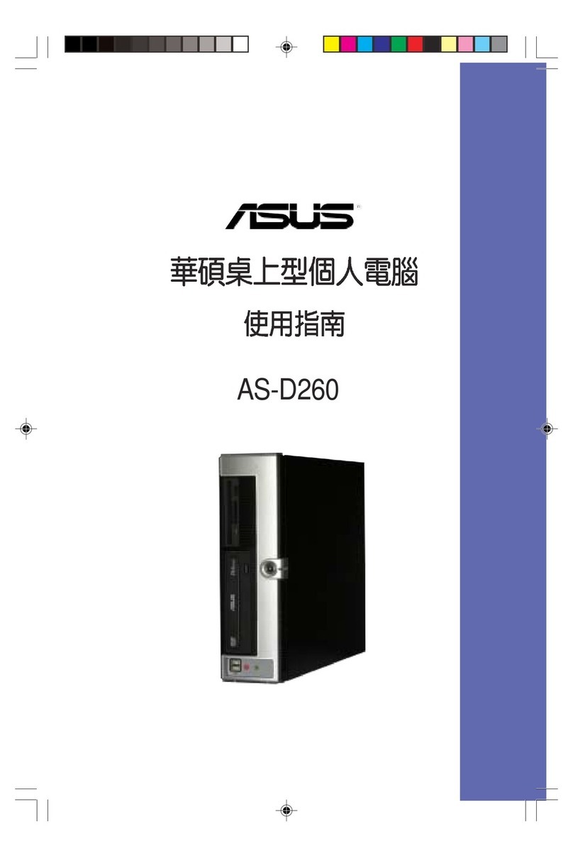 Asus AS-D260 User manual Asus AS-D260 User manual
