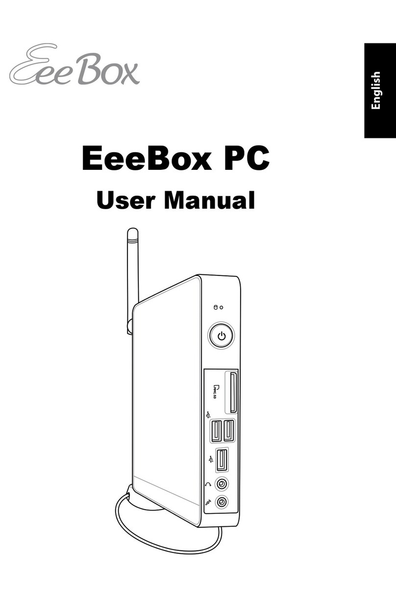 Asus EeeBox EB1007 User manual Asus EeeBox EB1007 User manual