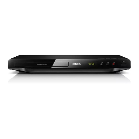 Philips DVP3620 User manual