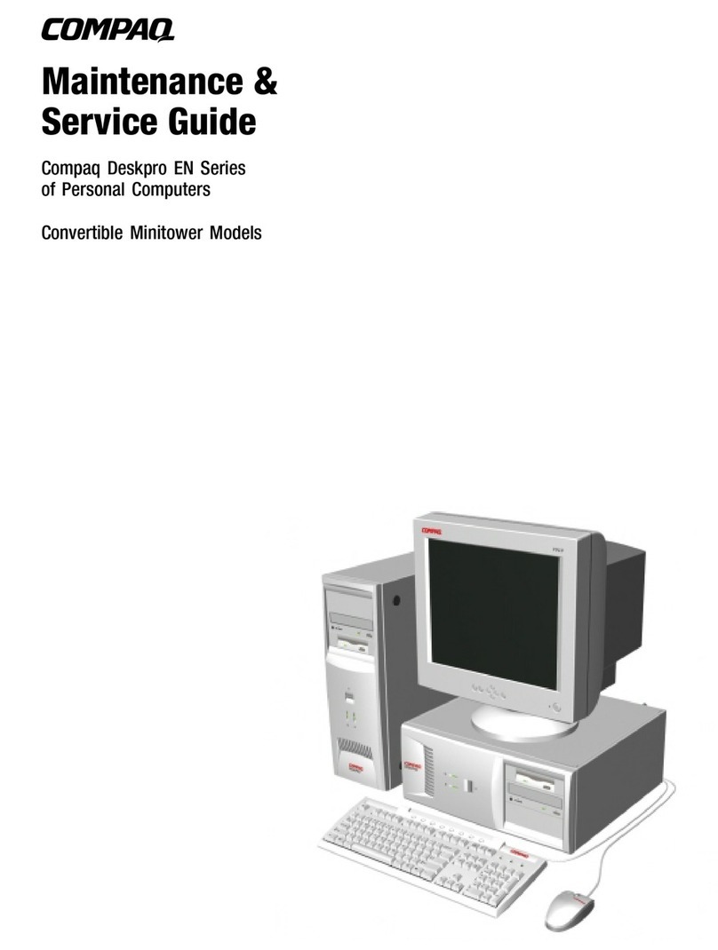 Compaq 141536-002 - Deskpro EN - MT RAMBUS Manual