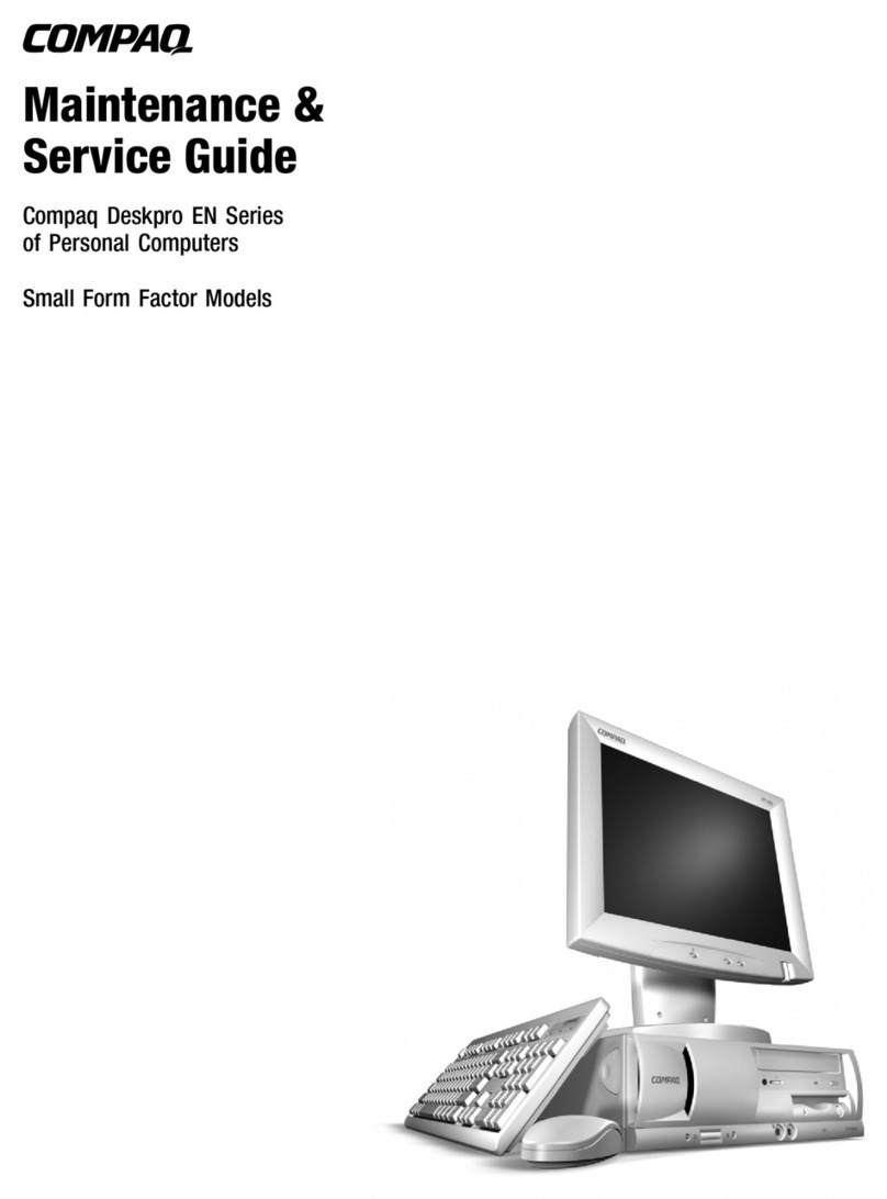 Compaq 133756-004 - Deskpro EN - 6550 Model 6400 User manual