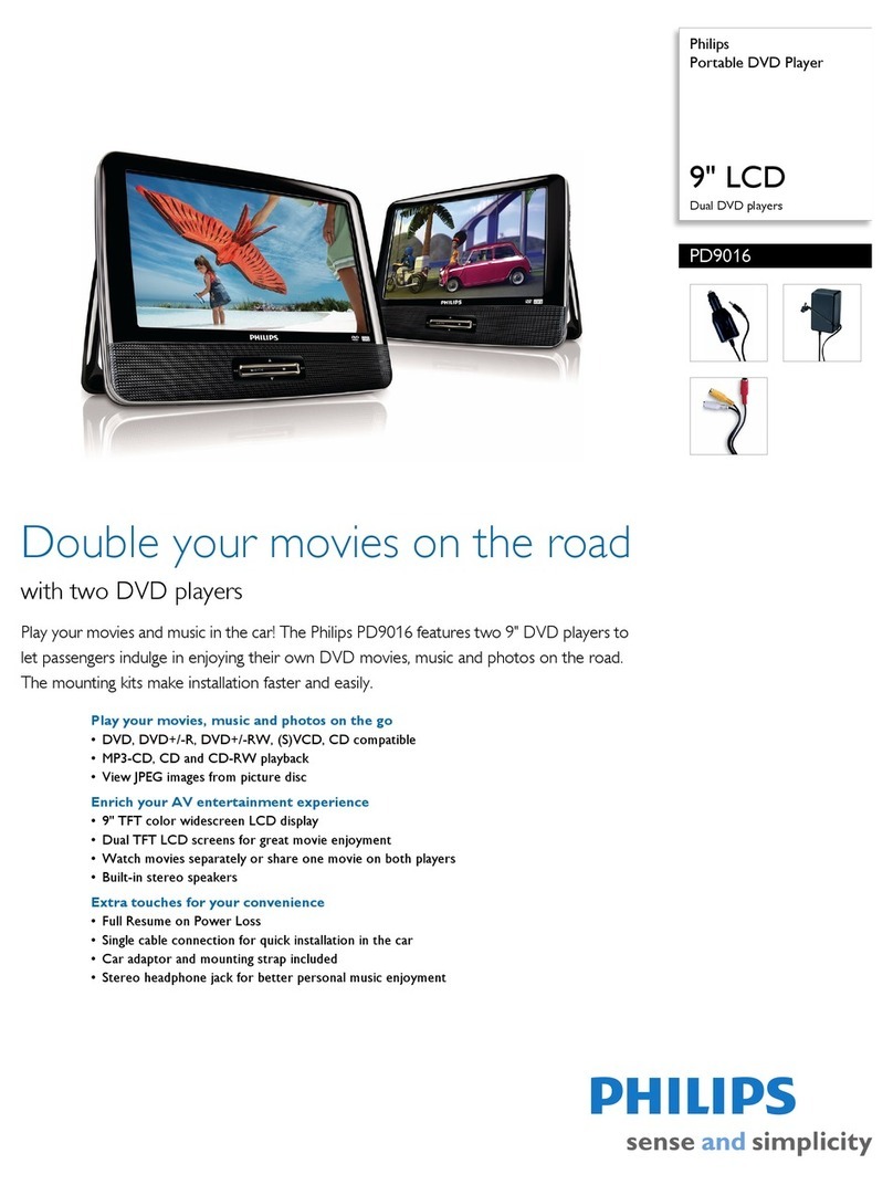 Philips PD9016 Specifications