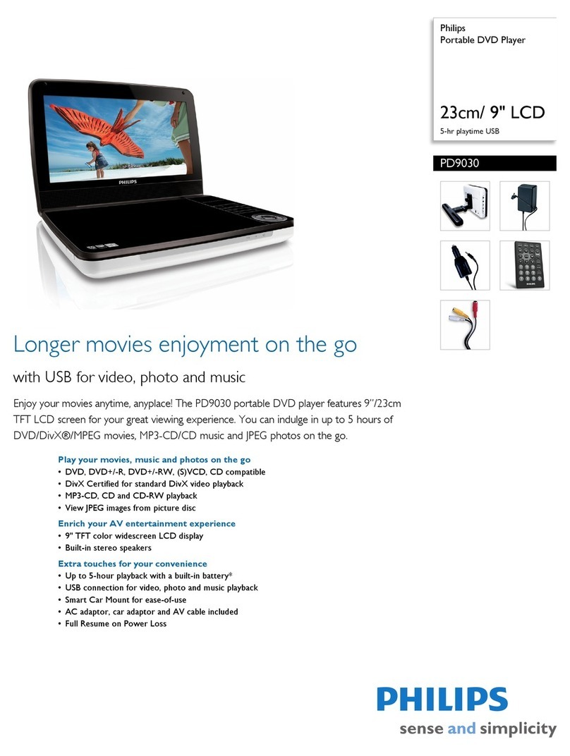 Philips PD9030 Specifications