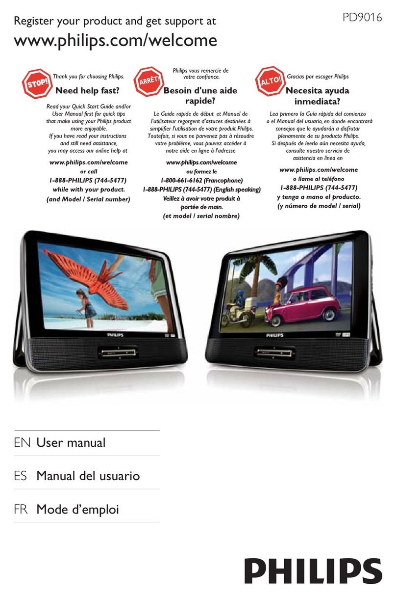 Philips PD9016 User manual
