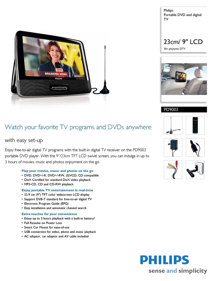 Philips PD9003 Specifications
