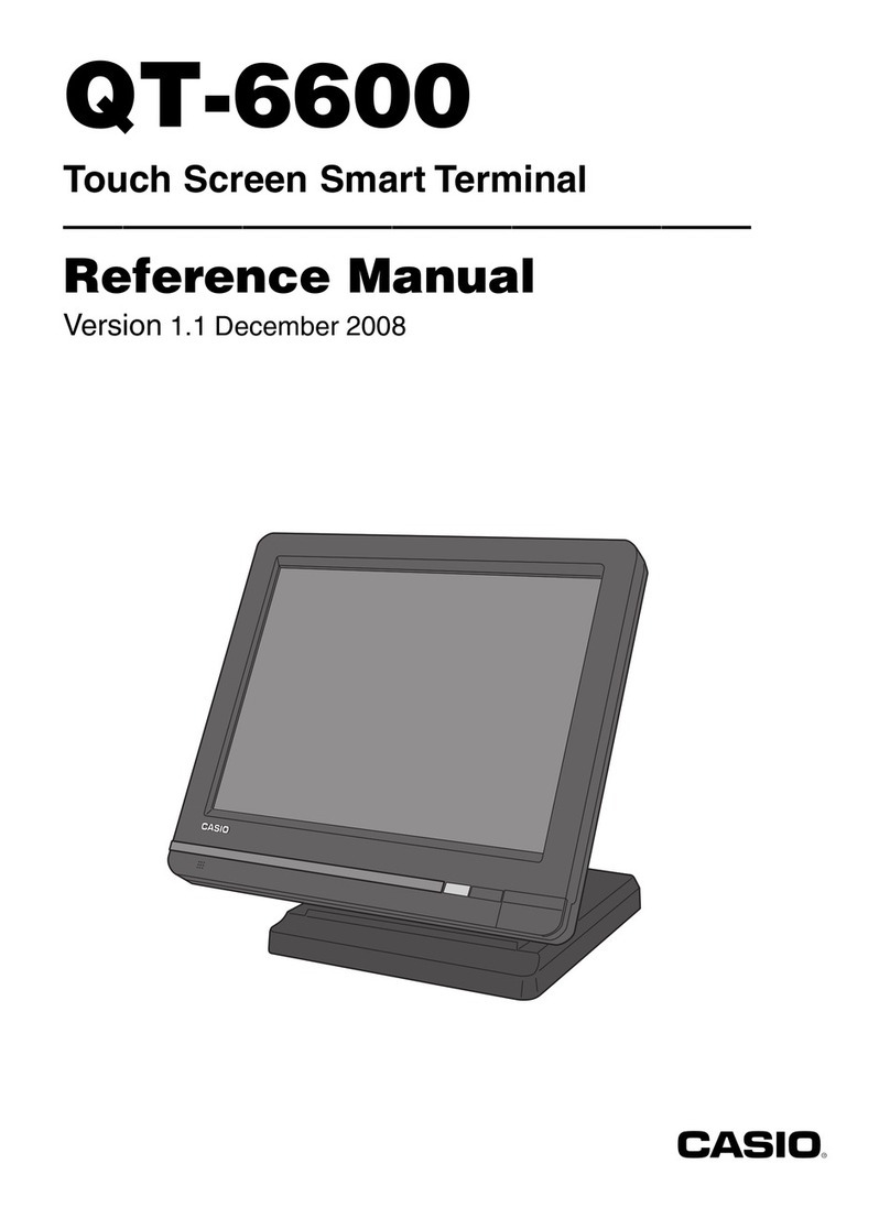 Casio QT 6600 - 64 MB RAM Reference manual