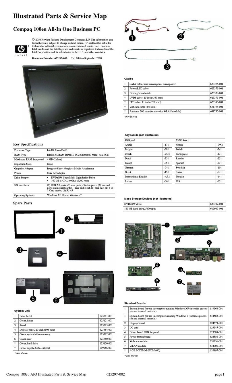HP 100eu - All-in-One PC Setup guide
