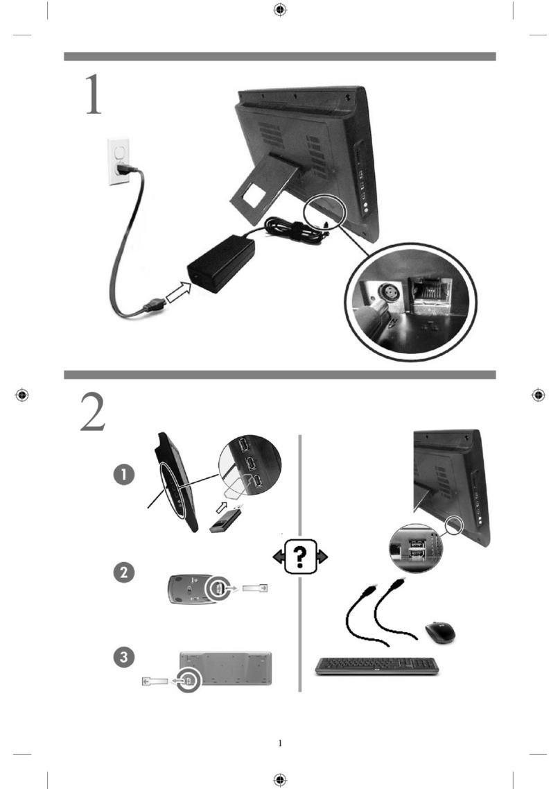HP 100eu - All-in-One PC Specification sheet