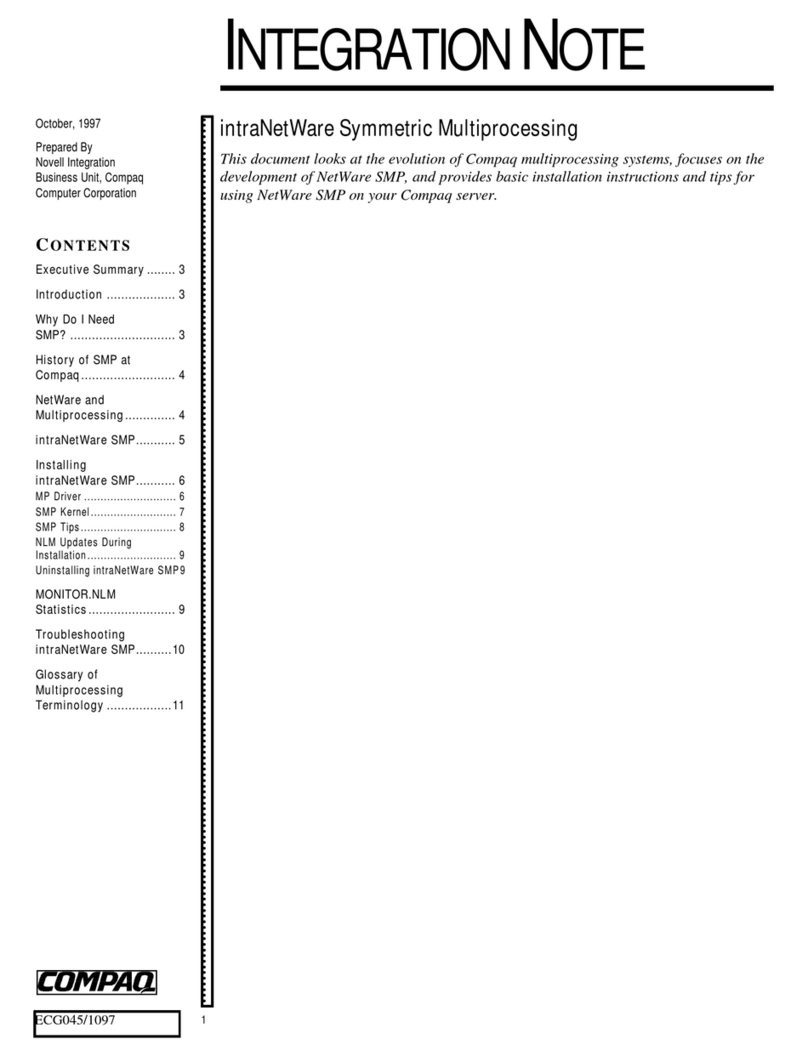 Compaq 108164-003 - ProLiant - 800 Quick start guide
