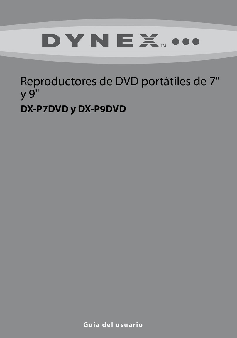 Dynex DX-P7DVD User manual