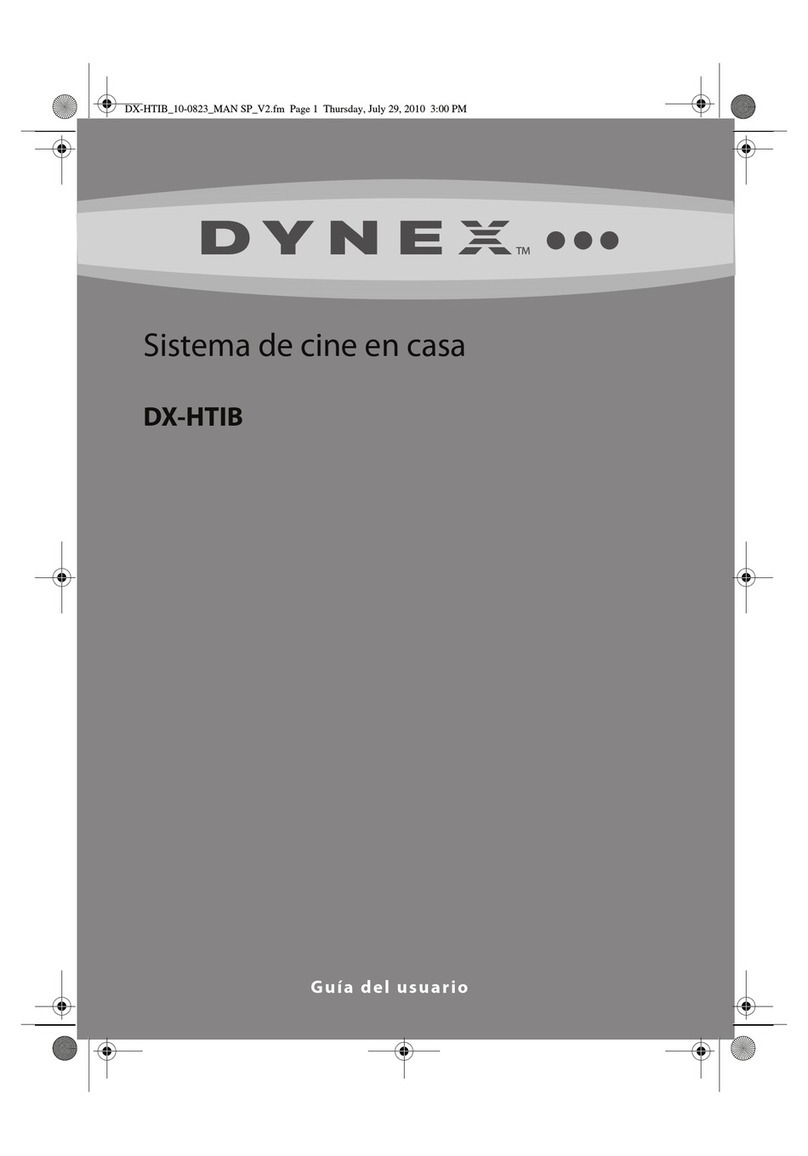 Dynex DX-HTIB Quick start guide
