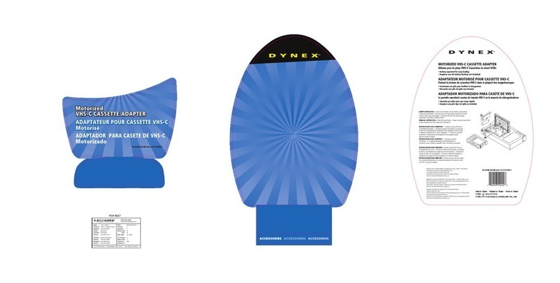 Dynex DX-DA100611 instructions