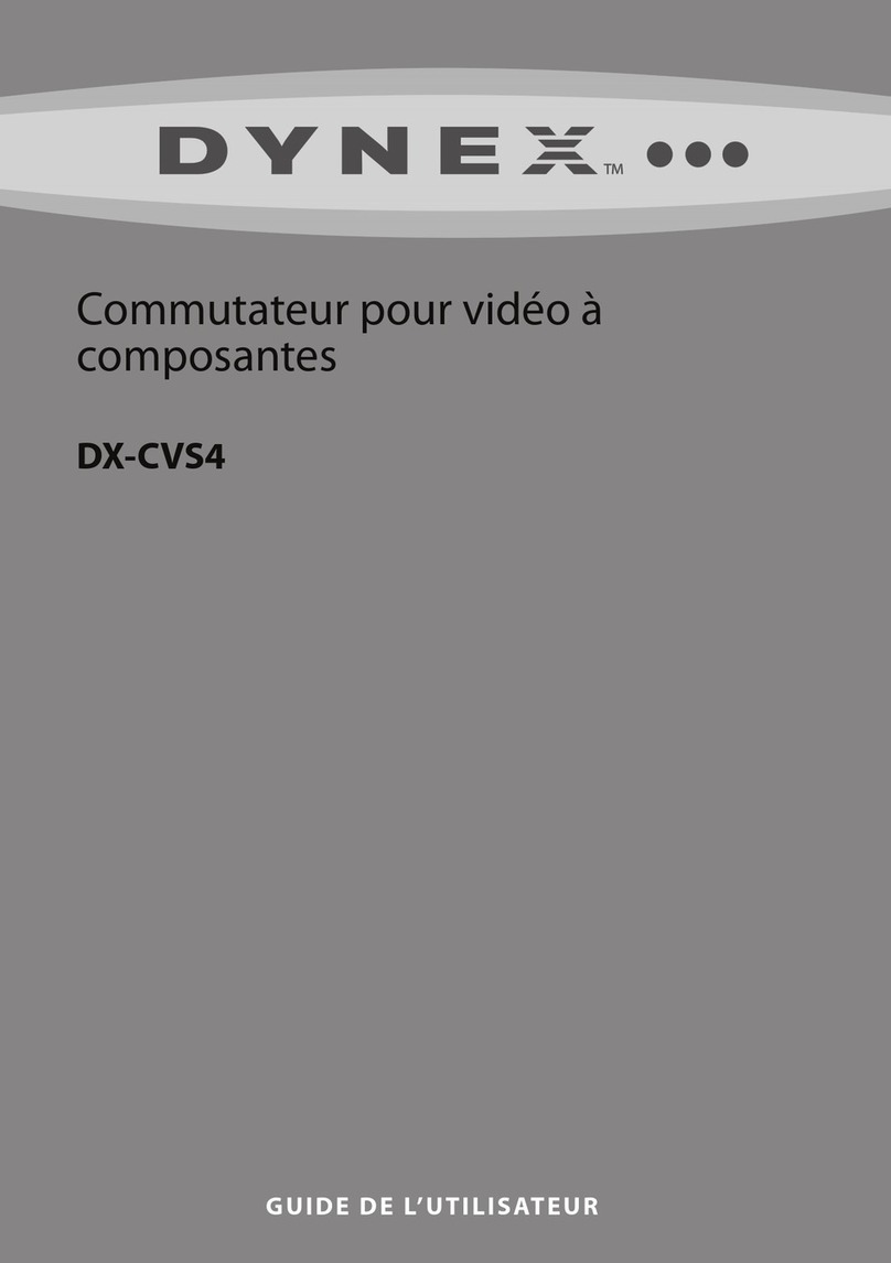 Dynex DX-CVS4 Guide de l'utilisateur