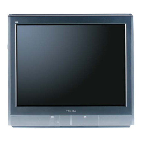 Toshiba 32DF46 - 32" CRT TV User manual