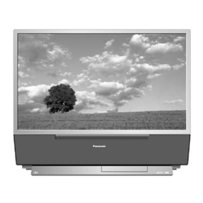 Panasonic 52DL52 - PT - 52" CRT TV operating instructions