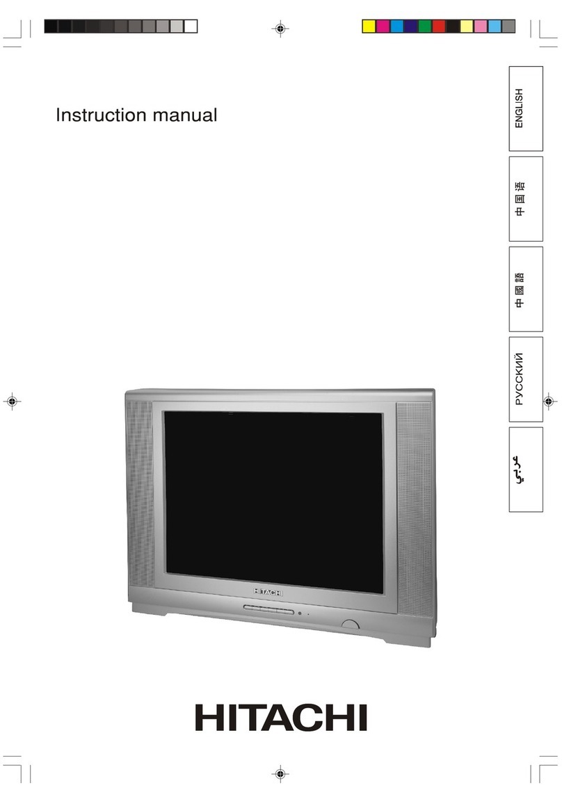 Hitachi C29-F800 User manual