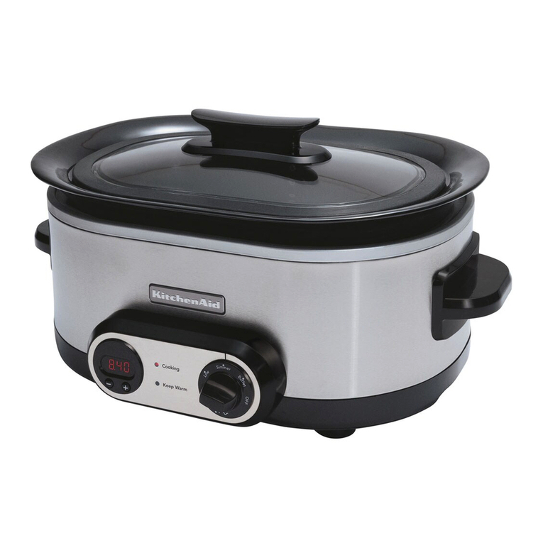 KitchenAid KSC700SS - 7-qt. Slow Cooker Instructions and recipes