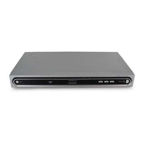 Magnavox MDV455 - Dvd-video Player User manual