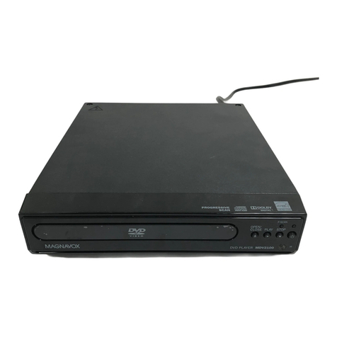 Magnavox MDV2100 - User manual