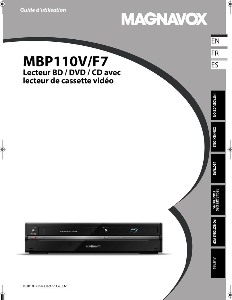 Magnavox MBP110V - Service manual