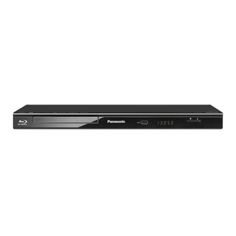 Panasonic DMP-BD871 User manual