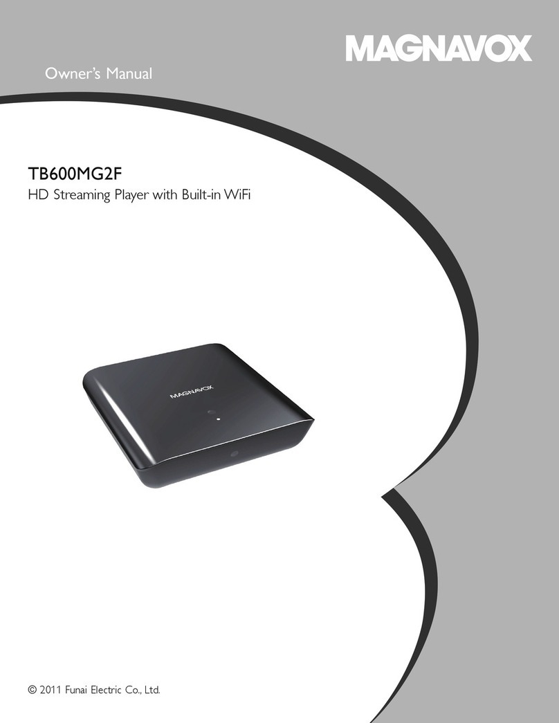 Magnavox TB600MG2F owner's manual
