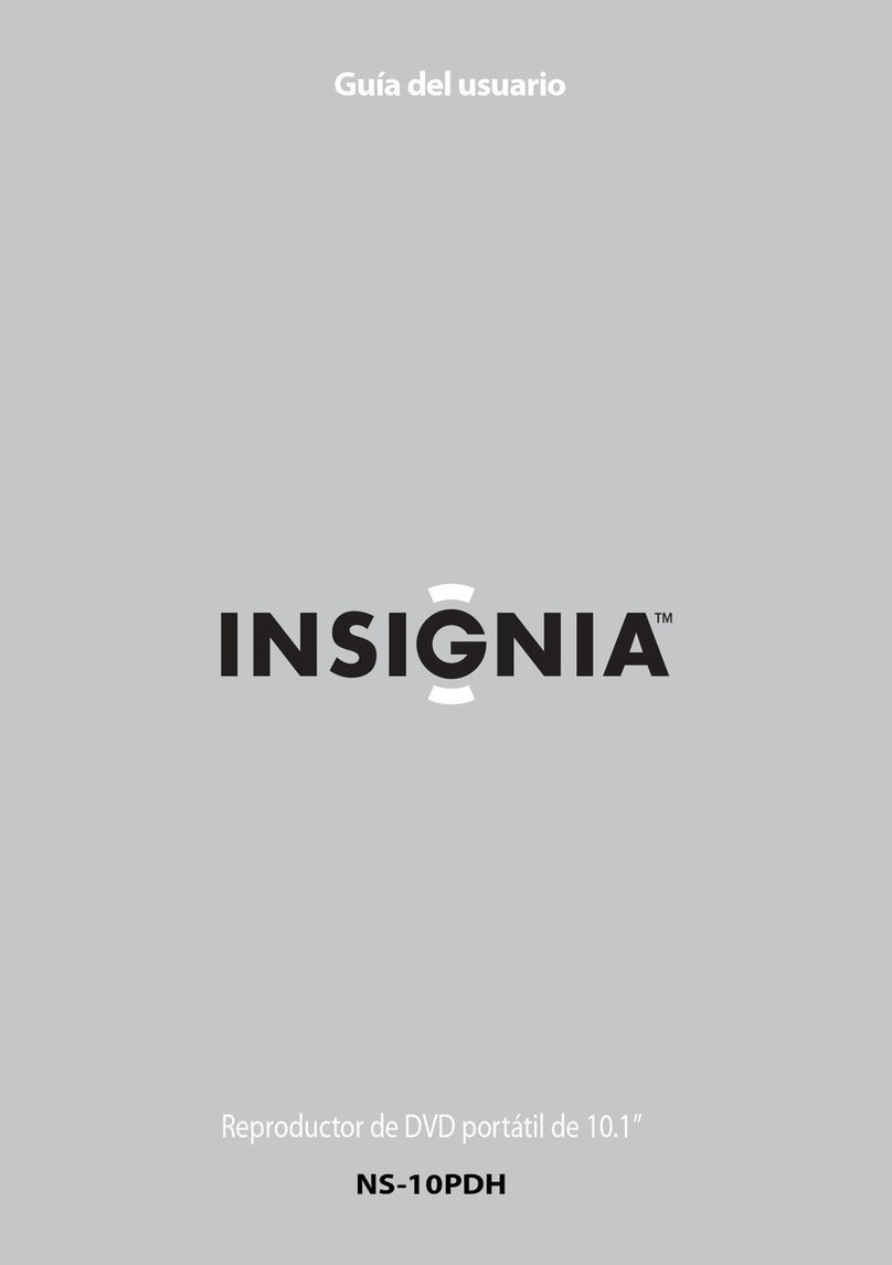 Insignia NS-10PDH Guía del usuario