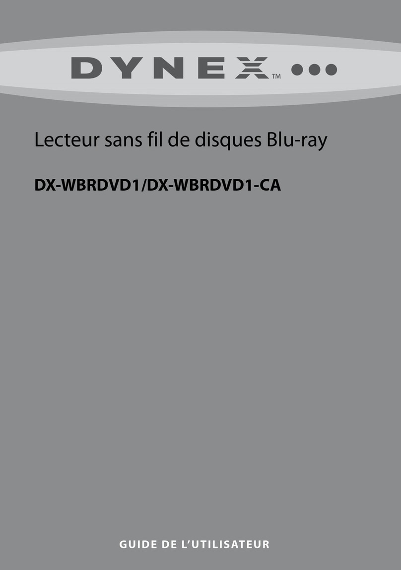 Dynex DX-WBRDVD1 Guide de l'utilisateur
