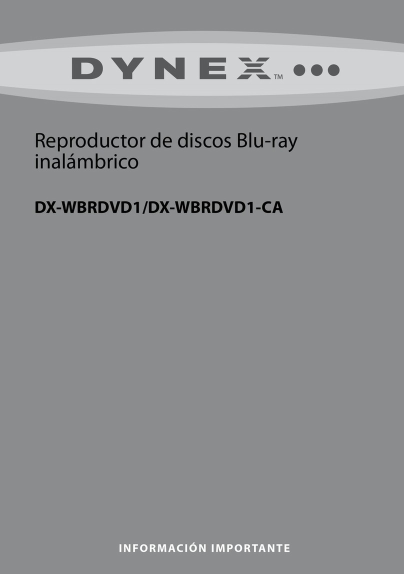 Dynex DX-WBRDVD1 User manual