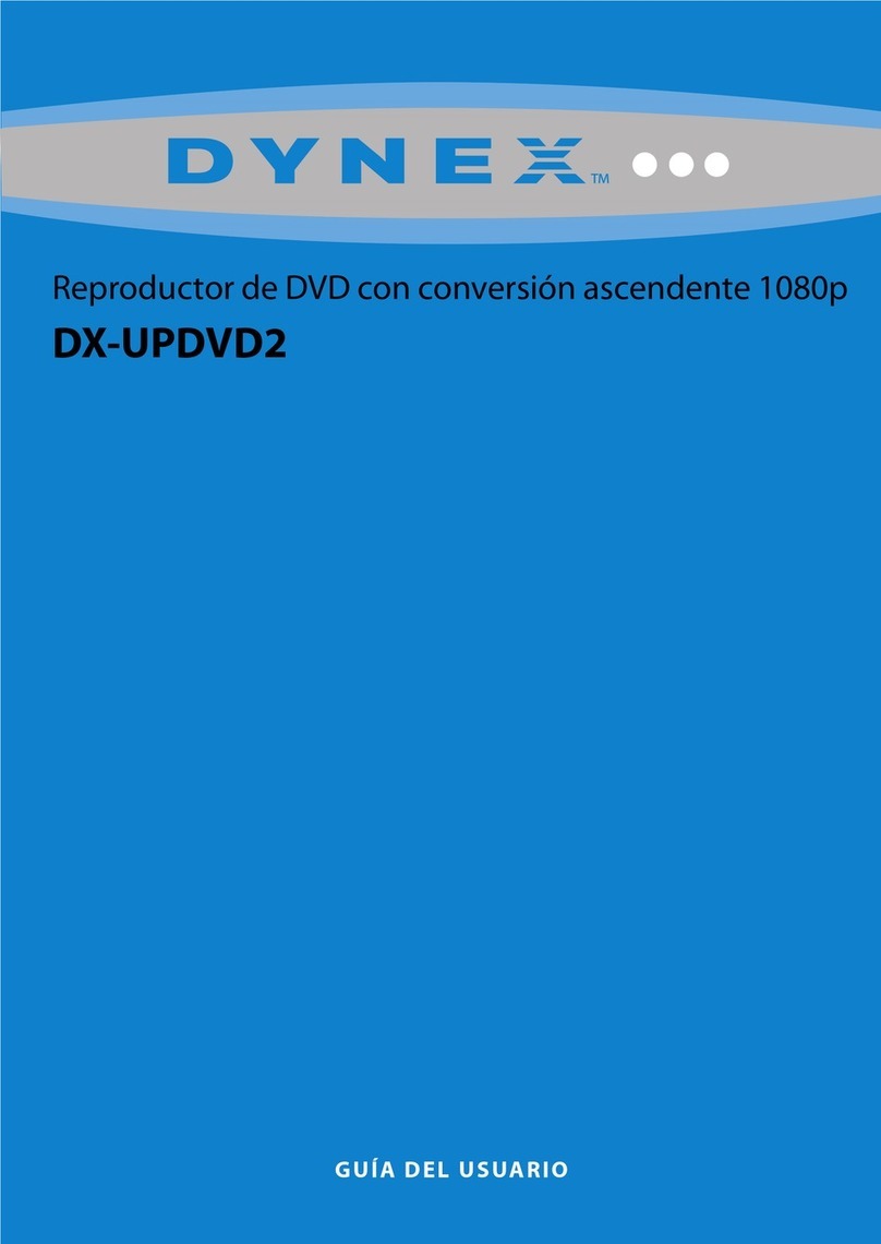 Dynex DX-UPDVD2 Quick start guide