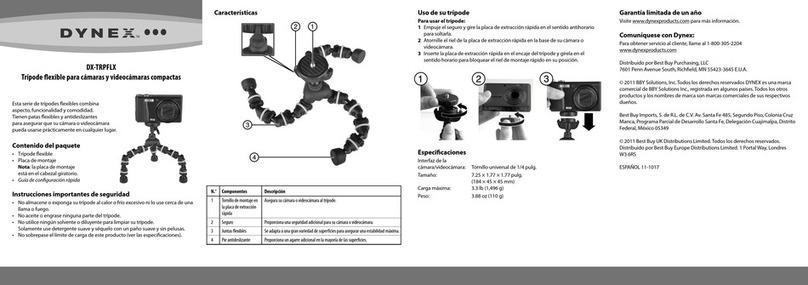 Dynex DX-TRPFLX Installation and operation manual