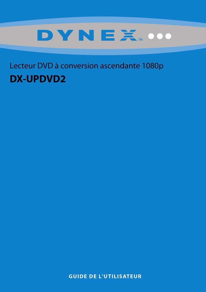 Dynex DX-UPDVD2 Quick start guide