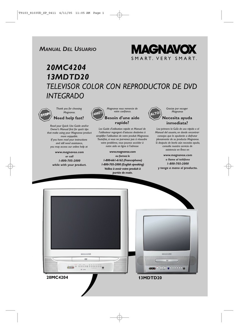 Magnavox 13MDTD20 - Dvd-video Player user manual