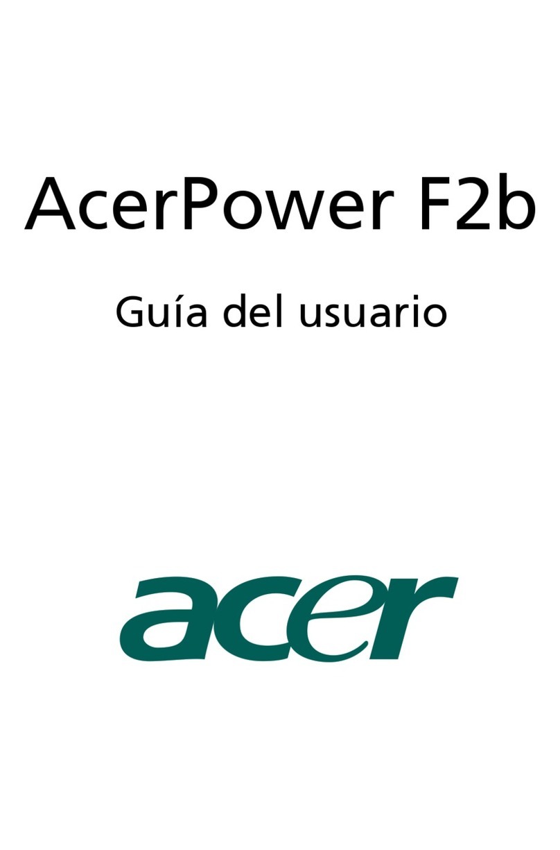 Acer AcerPower F2b Quick start guide Acer AcerPower F2b Quick start guide