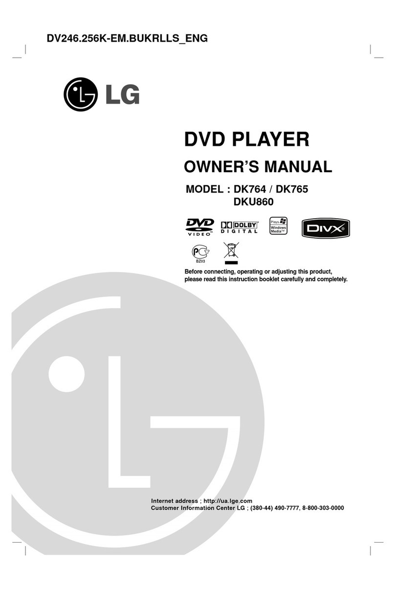 LG DKU860 User manual