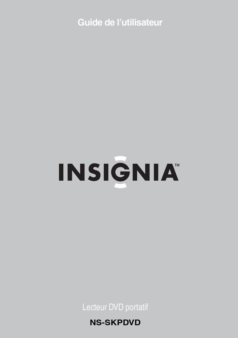 Insignia NS-SKPDVD - DVD Player - 7 Quick start guide