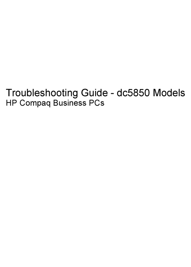 Compaq dc5850 - Microtower PC User manual