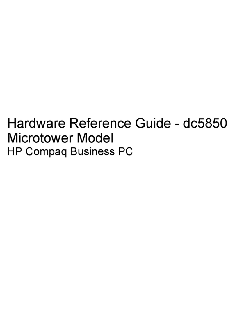 Compaq dc5850 - Microtower PC Hardware reference guide