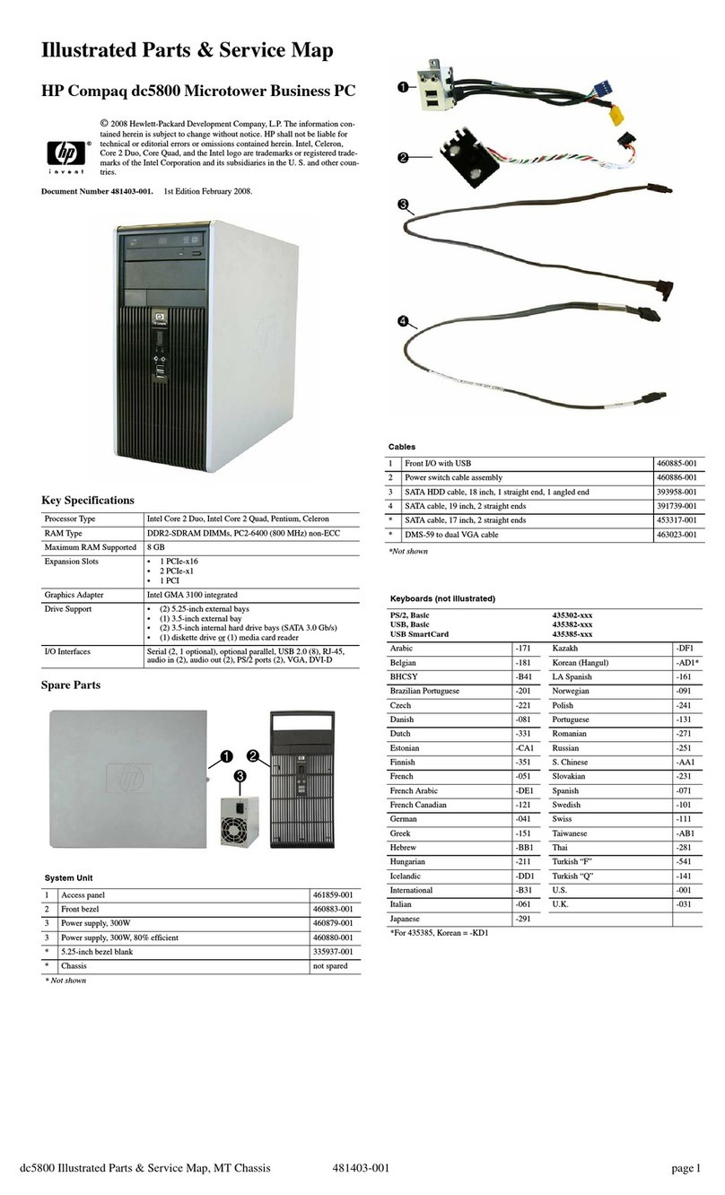 Compaq dc5800 - Microtower PC Setup guide