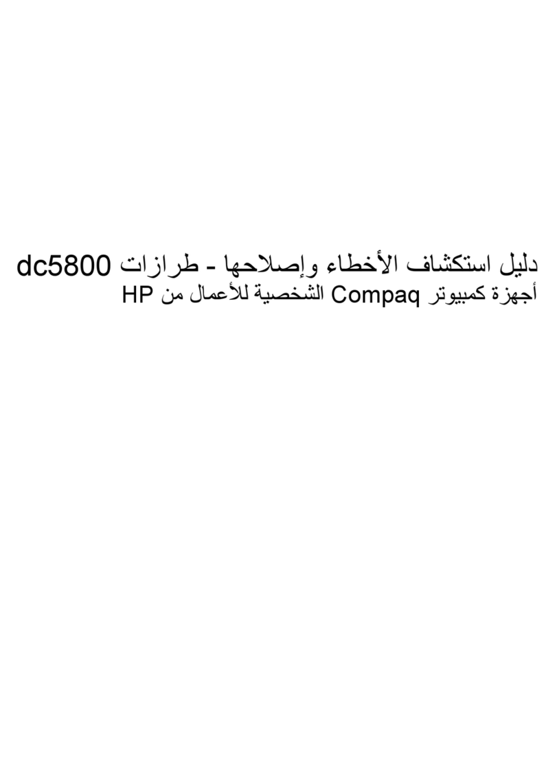 Compaq dc5800 - Microtower PC User manual