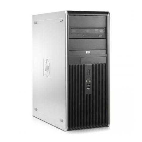 HP dc7900 - Convertible Minitower PC Setup guide