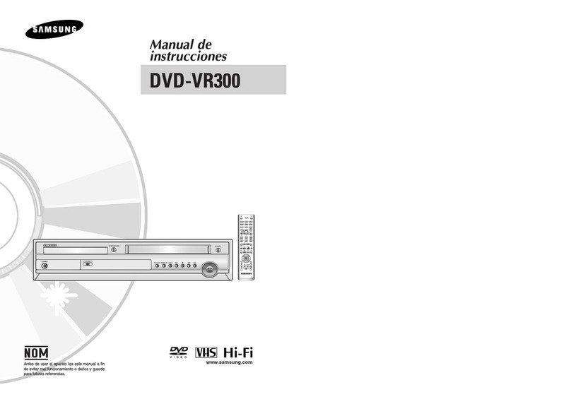 Samsung DVD-VR300 instruction manual