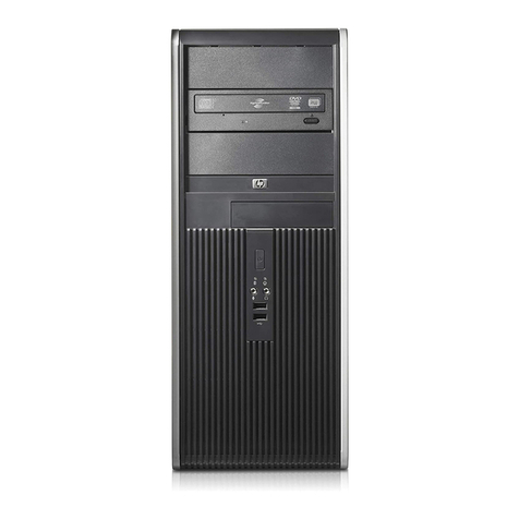 HP dc7800 - Convertible Minitower PC User manual
